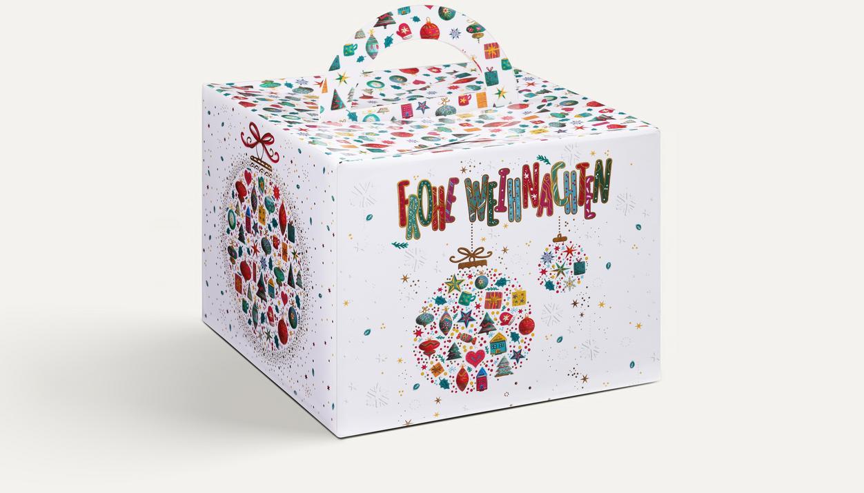 Present Cube With Handle