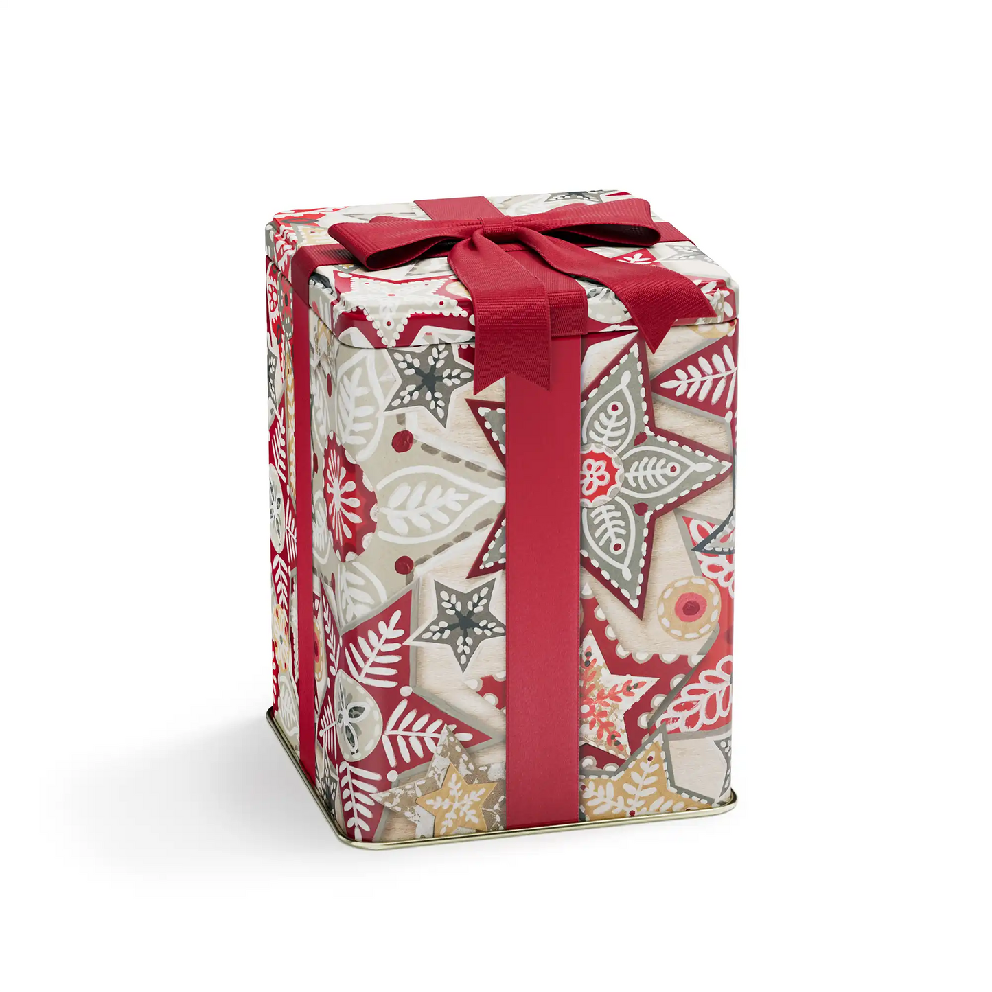Tin with Ribbon