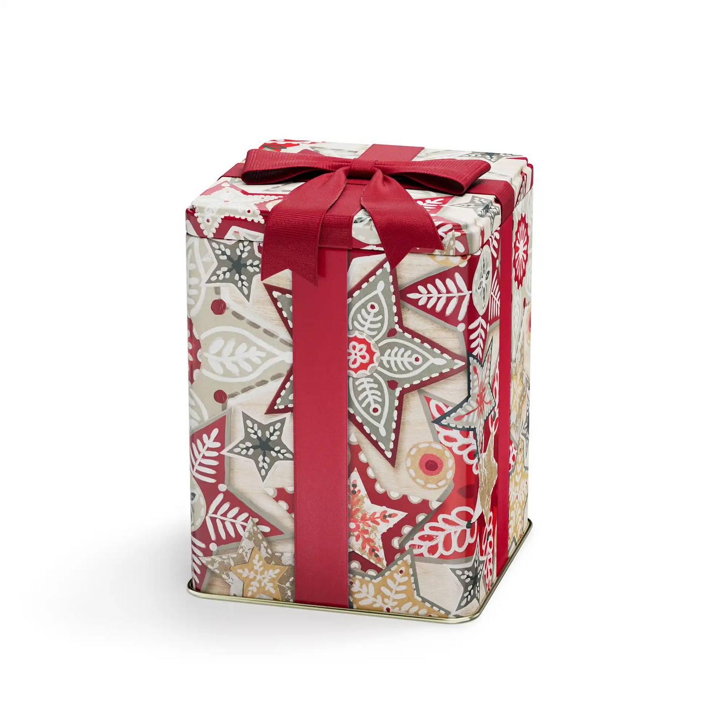 Tin with Ribbon